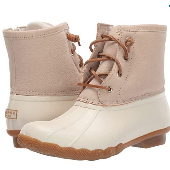 Sperry duck boots ivory Clearance